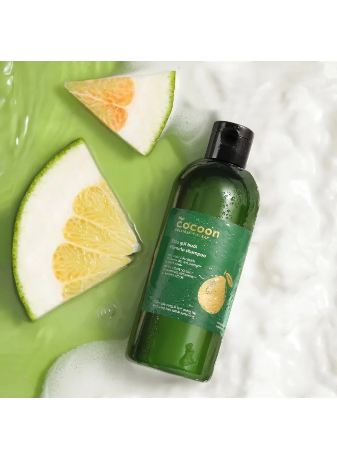 The Cocoon Original Vietnam  Pomelo Sulfate Free Shampoo 310ml Anti Hair Fall Dandruff Control Shampoo Hydrating Strengthening Scalp Care Shampoo Mild Daily Use Shampoo for Men Women Dry Damaged Hair  | Best Price UAE